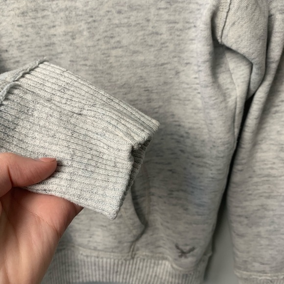American Eagle Gray Hoodie - Picture 5 of 6